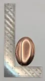 ovale cuivre
