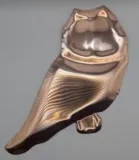 Hibou cuivre 12